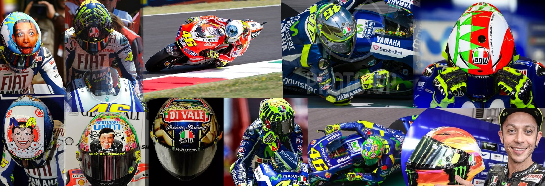 Rossi designs through the years